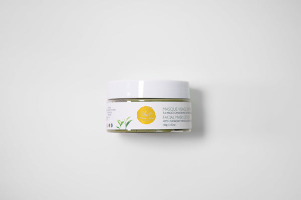 Masque Visage Detox à l'Argile et Thé Vert